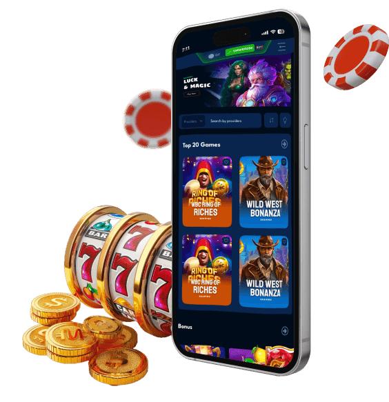 Dynamic montage of TK777 slot machines and exciting gameplay